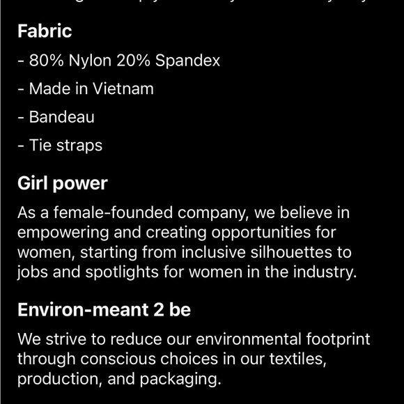 Bikini sparkly purple top - Picture 6 of 6